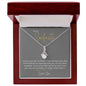 To My Soulmate | I Love You - Alluring Beauty necklace