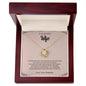 To My Beautiful Wife | You Are My Everything -- Love Knot Necklace